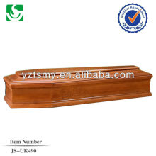 economic cremation coffin with carving